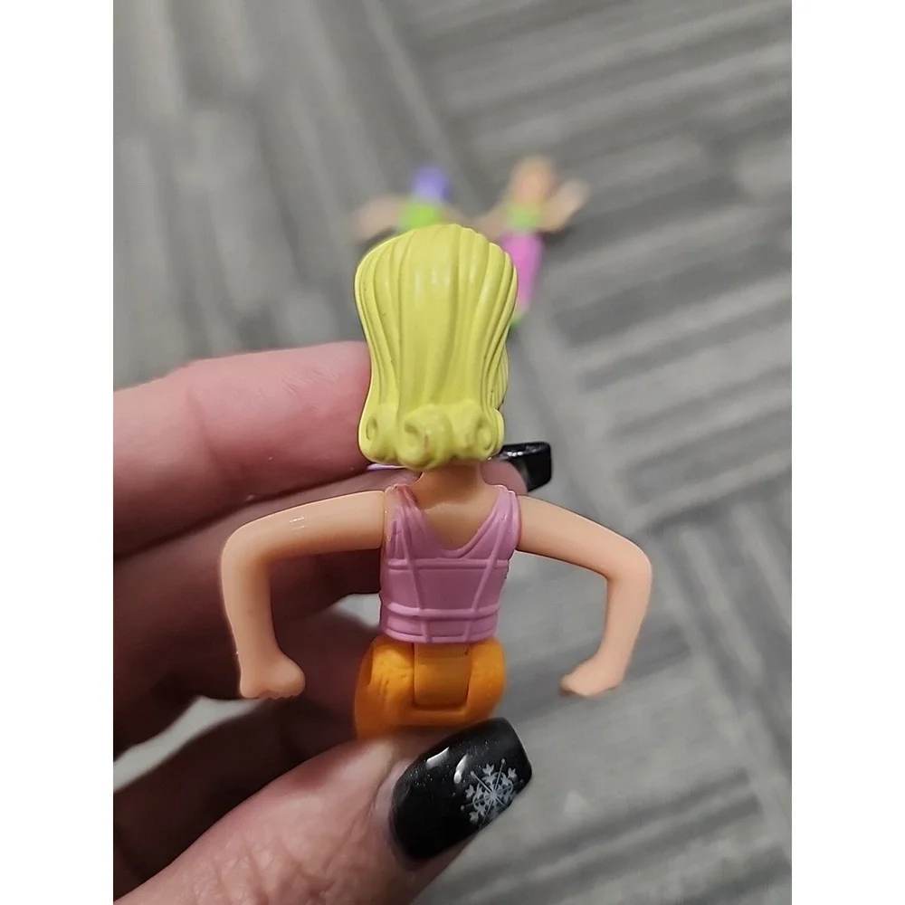 Mcdonalds‎ Happy Meal Toys 2003 Polly Pockets Toy Figures Lot Of 4